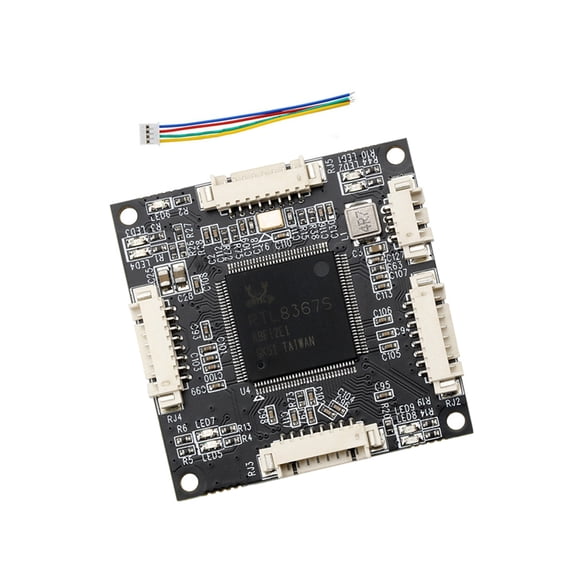 4 Port 10/100/1000Mbps Gigabit Ethernet Networking Switches With Wide Voltages Ranges For Connectivities