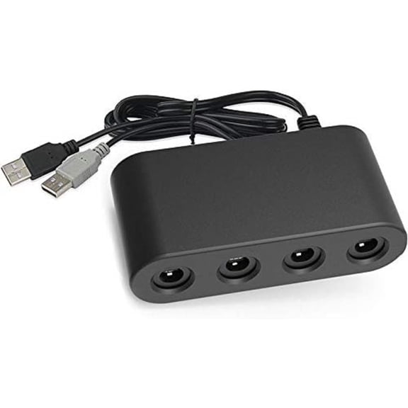 4 Port Controller Adapter Convertor for Gamecube NGC to Wii U/Switch/PC Terminal