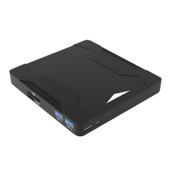 4 Port External USB3.0 External Disk Drive Player Portable Disc Burning
