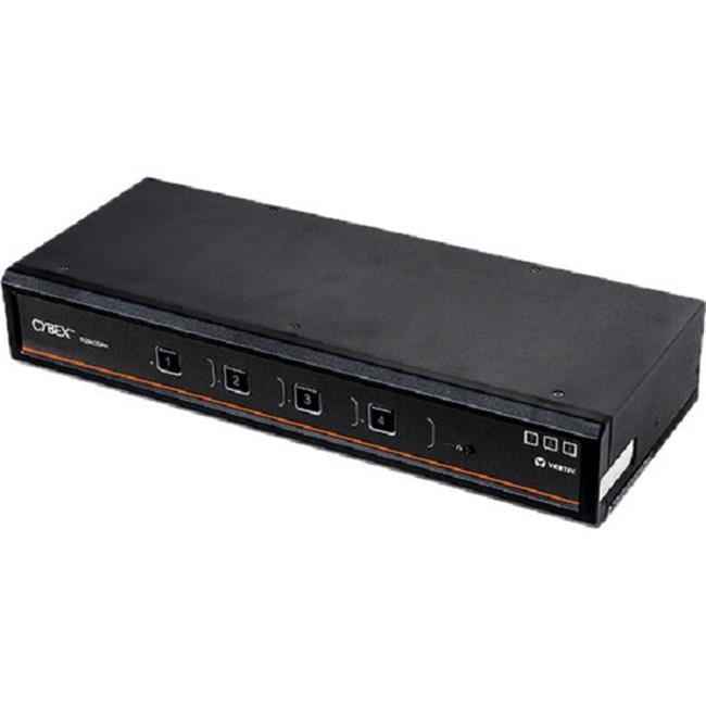 4 Port Kvm Audio Switch, Black