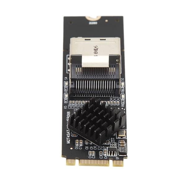 4-Port M.2 NVMe to SFF-8087  III 6Gbps Expansion Adapter Card with ASM1064 Controller for  10/11/