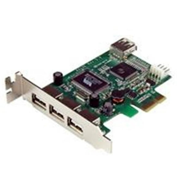 4 Port PCI-E Low Profile High Speed USB Card