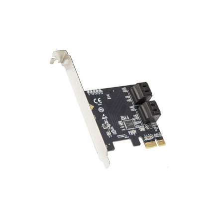 4 Port SATA III PCI-e 3.0 x1 Card Non-Raid with Low Profile Bracket