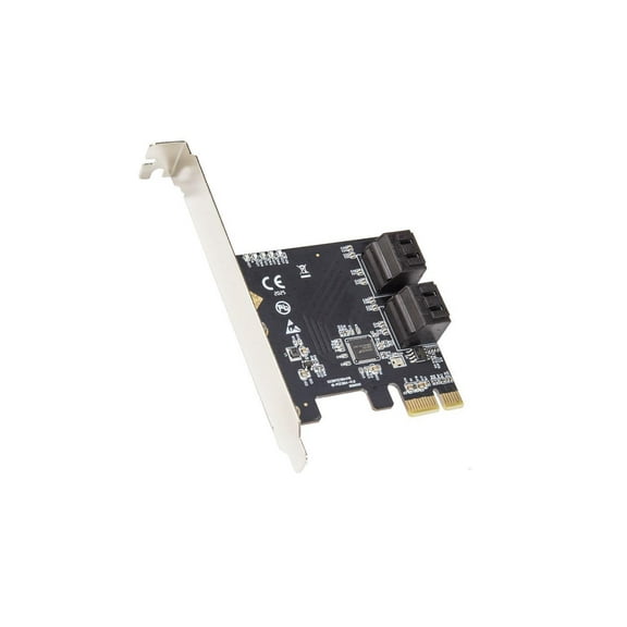 4 Port SATA III PCI-e 3.0 x1 Card Non-Raid with Low Profile Bracket