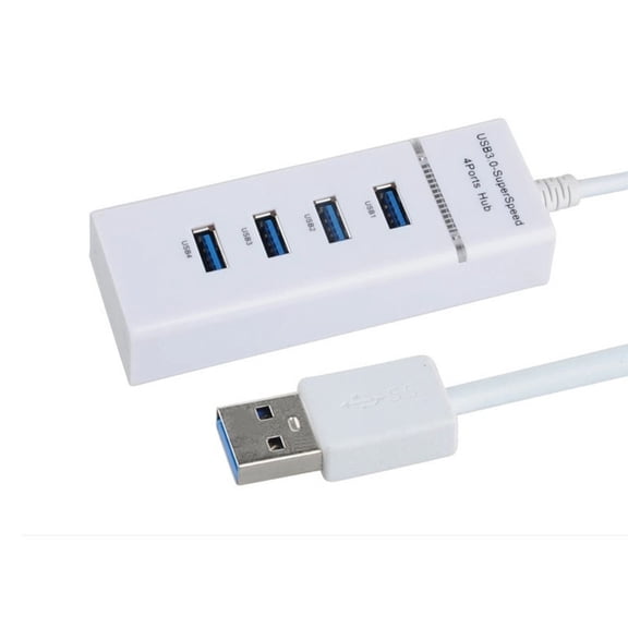4 Port USB /2.0 Data Hub 5Gbps USB Hub Adapter USB Splitter for 7/Vista/XP Need Driver
