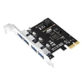 thumbnail image 1 of 4 Port USB 3.0 PCI-E Expansion Card PCI Express PCIe USB 3.0 HUB Adapter 4-Port USB3.0 Controller USB3.0 PCIe, 1 of 7