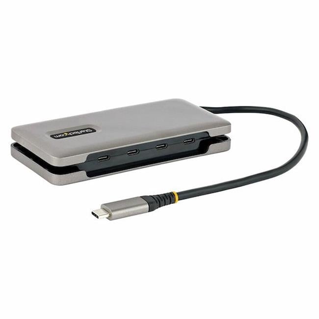4 Port USB-C 10Gbps Portable Expansion Hub & Splitter with USB 3.1-3.2 Gen 1 for Laptop