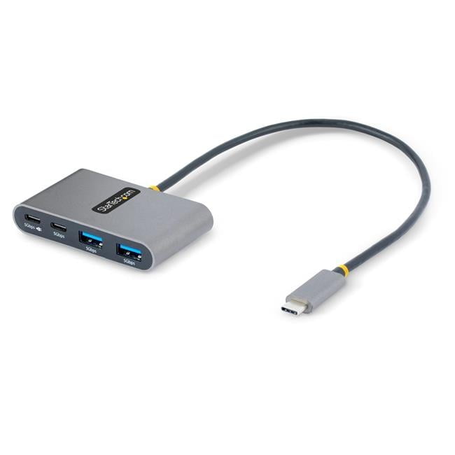 4-Port USB-C Hub, 5Gbps Power Delivery