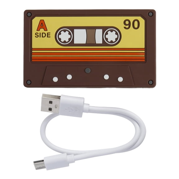 4 Port USB Docking Station Vintaged Tape Shape for Laptops and Gaming Consoles