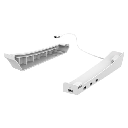 4-Port USB Host Rack Storage Stand for PS5 Optical Drive Version/Digital Edition