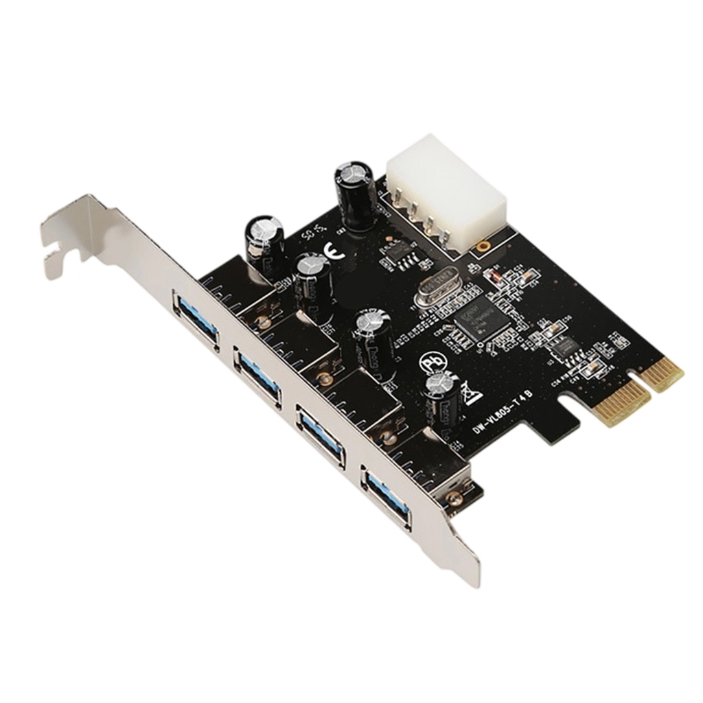 4 Port USB Release Expansion Express Adapter Card Expeditious 600MB/s ...
