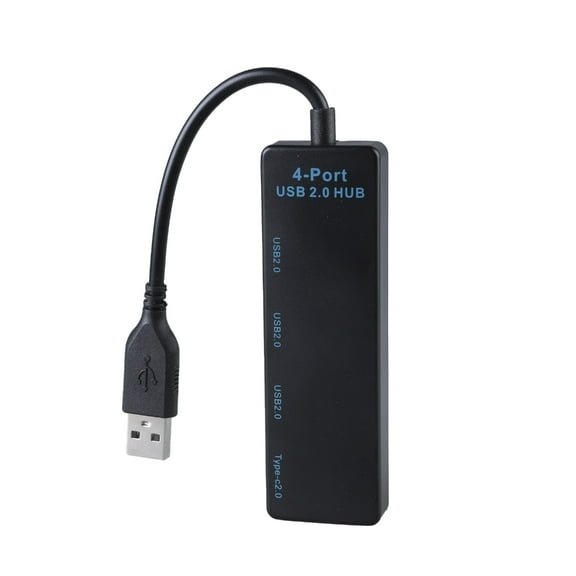4 Port USB2.0 Hub Featuring 480Mbps Speed Speed Charging and Data Transfer