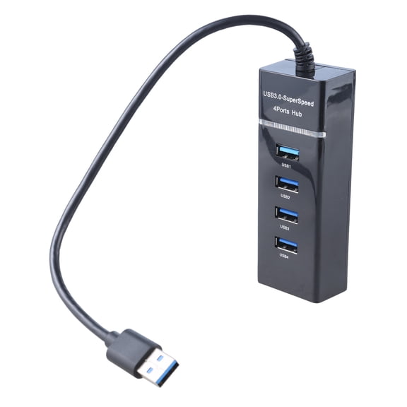 4 Port USB3.0 Interfaces Hubs USB Hubs,USB Splitter for Multi Device Connection on Computers Desktop Laptop Adapter