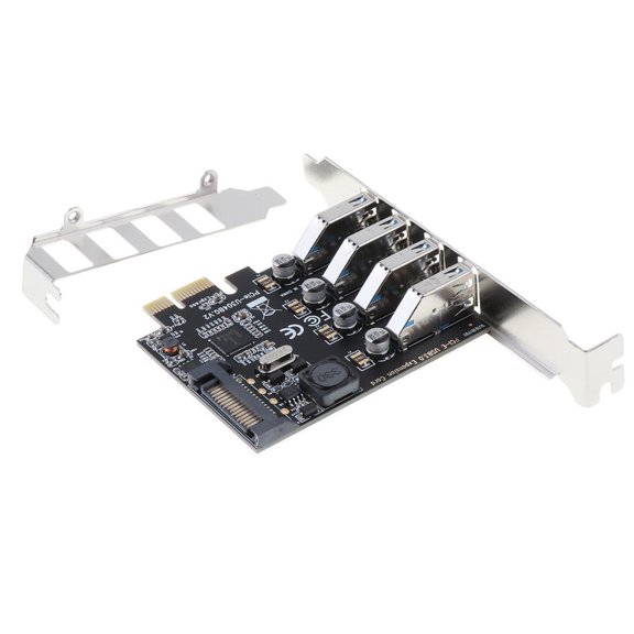 4 Port to USB 3.0 HUB 5 GigaBits Per Second Expansion Card for Desktop Computer