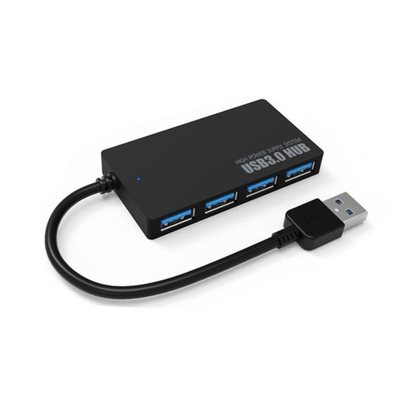 4 Ports Hub USB 3.0 High Speed Adapter Desktop Multi Splitter PC Laptop 2025 D2R4 By NZRUANE
