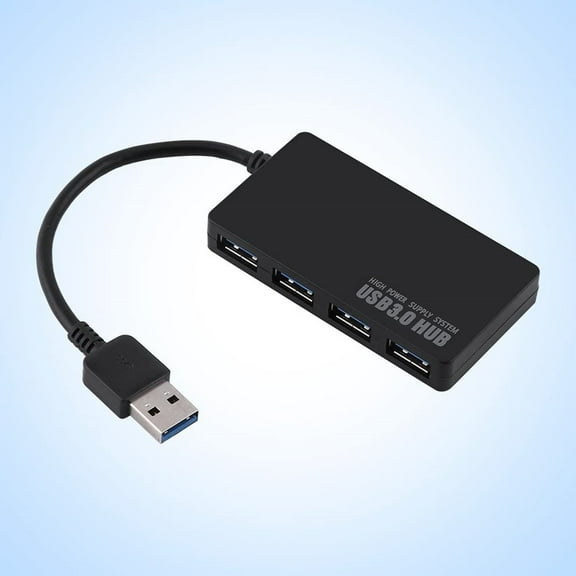 4 Ports USB 3.0 Charger, Smart Charging HUB Adapter Universal for Smart Phone for Cell Phones Tablets