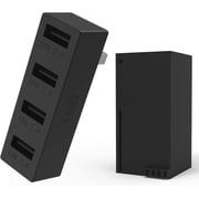 JZW-Shop 4 Ports USB Hub 2.0 for Xbox Series X, High Speed USB Hub Splitter Expansion Adapter Compatible with Xbox Series, Plug and Play
