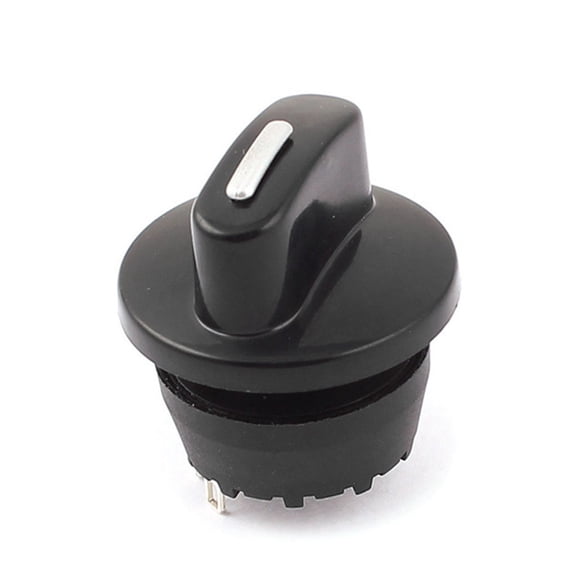 4-Position 3-Speed Fan selectors rotating switches with Knob Replacement 8A 125V/250VAC Fan heaters Speed selectors