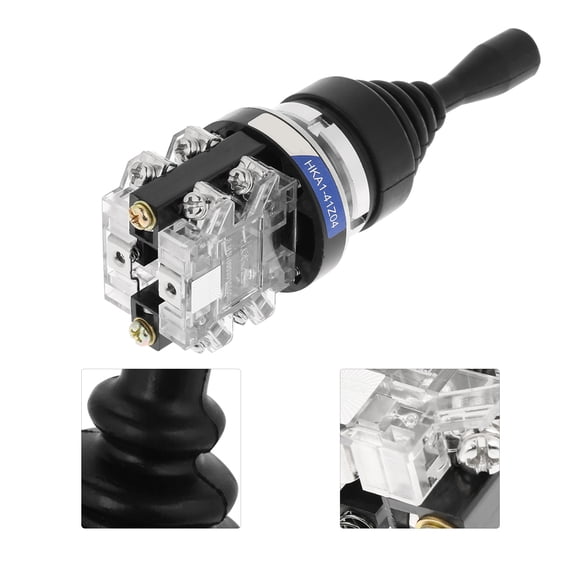 4 Position 4NO Spring Return Momentary Joystick Switch Replacement HKAI 41Z04 Electric Control Circuit Waterproof