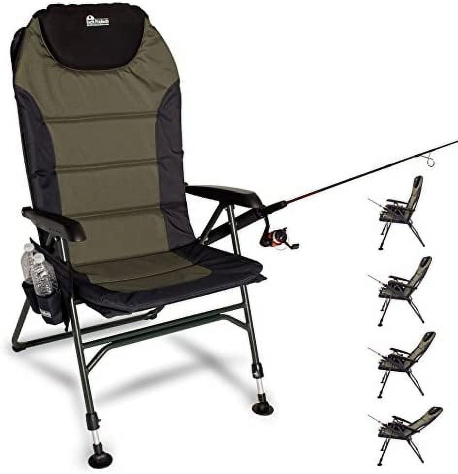 Cyprinus Lazy Boy Hi-leg Fishing Arm Chair Seat Delivery for sale online