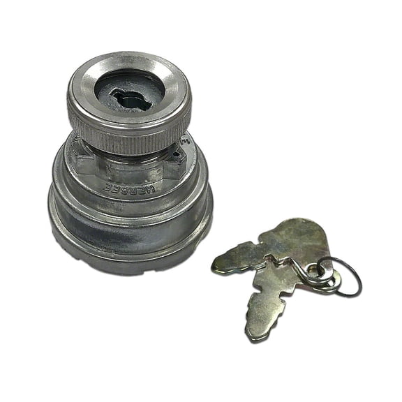 4-Position Ignition Key Switch w/ 2 Keys Fits John Deere Tractor    AT18721 AT21880