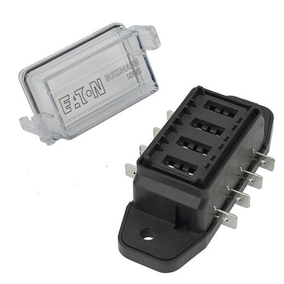 4 Position Mini/ATM Compact Fuse Panel (1 per pack)