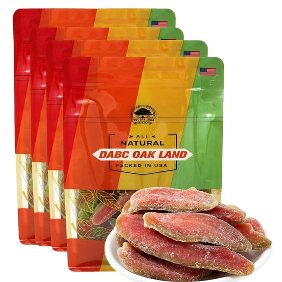 4 Pounds Dried Guava Slices, Sweet Guava Fruit Chips, Ready-to-Eat Fruit Snack