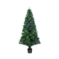 thumbnail image 1 of 4' Pre-Lit LED Color Changing Fiber Optic Christmas Tree with Star Tree Topper, 1 of 3