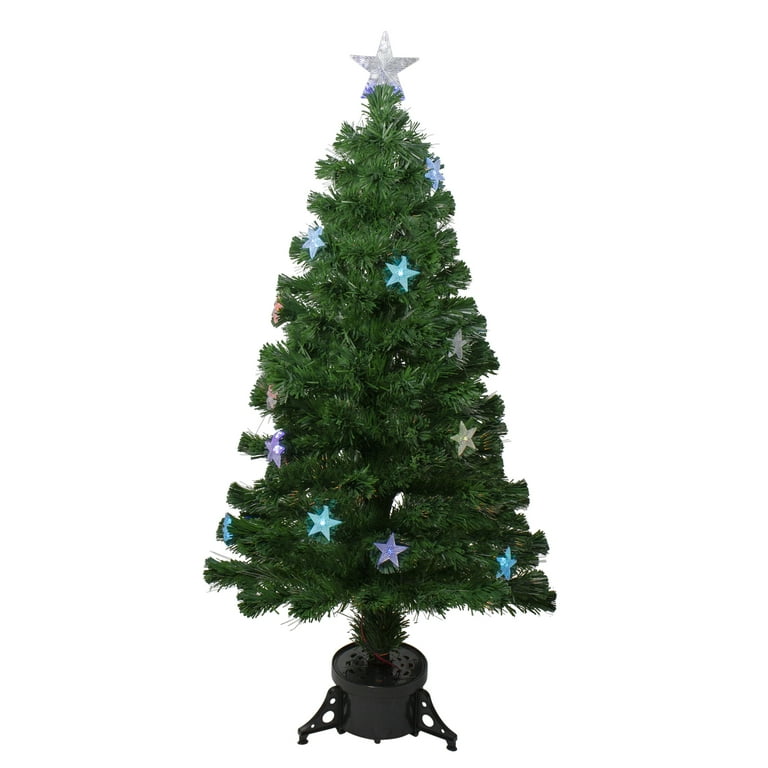 Color changing fiber optic christmas tree store