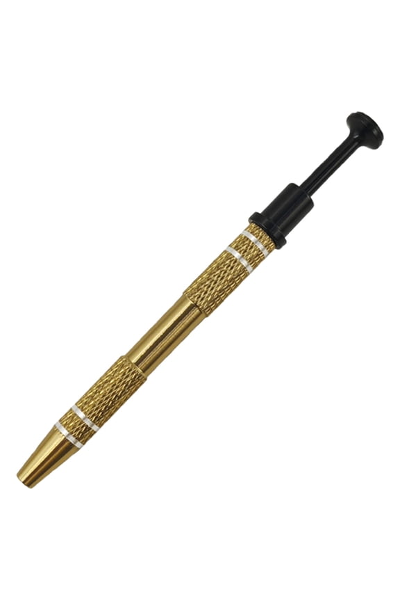 4-Prong Jeweler's Picking Tool Stainless Steel IC Chip Picker Tiny Object Picker, 4-Prong Grabbing Tool, Jeweler's Precision Tool, Electronic Component Handler for Beauty Salons(Coffee)