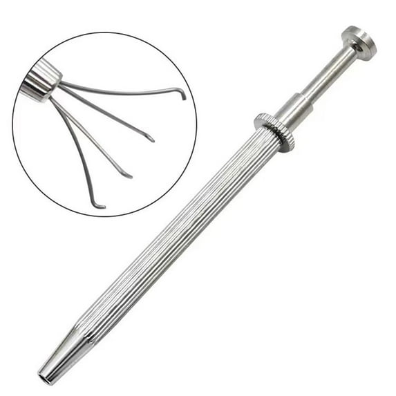 4 Prong Pickup Holding Tweezer Tool Claw Prong For Gems Catcher.//