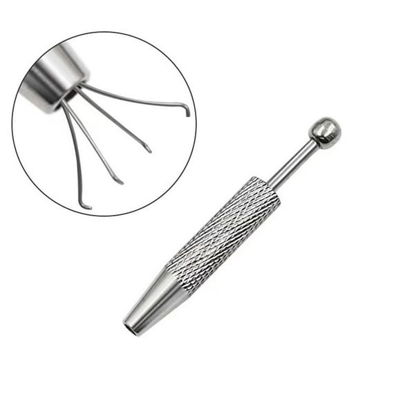 4 Prong Pickup Holding Tweezer Tool Claw Prong For Gems Catcher.//