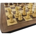 thumbnail image 1 of 4 QN Acacia Supreme Knight Staunton Wood Chess Set W/ 19" Walnut  Maple Board, 1 of 4