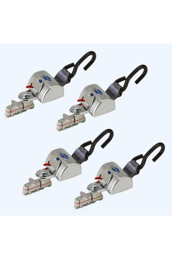 4 QRT Max Retractors with L-Track Fittings | Q-8301-L