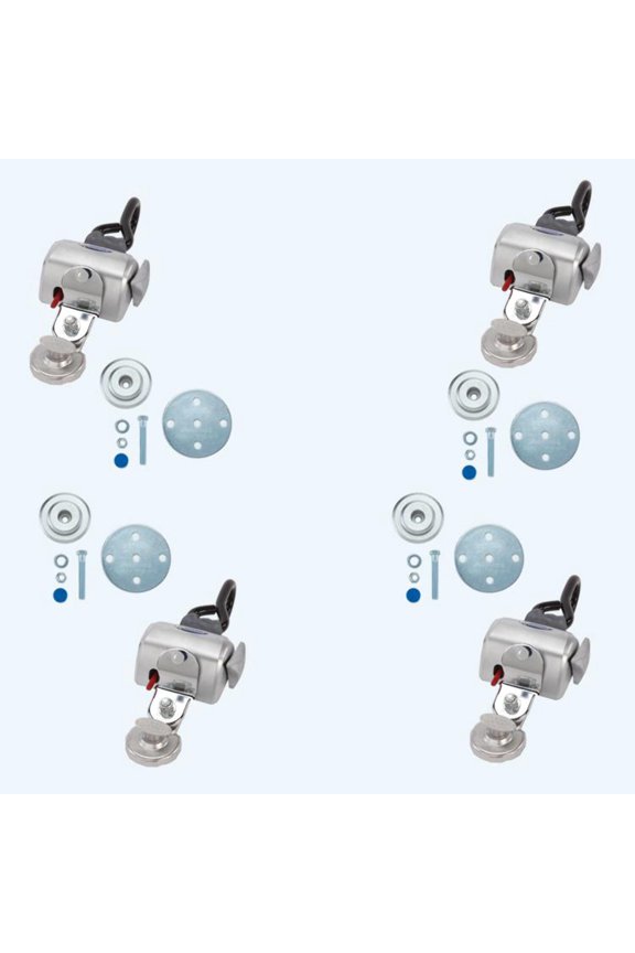 4 QRT Standard Retractors with Slide 'N Click Fittings | Q-8201-SC