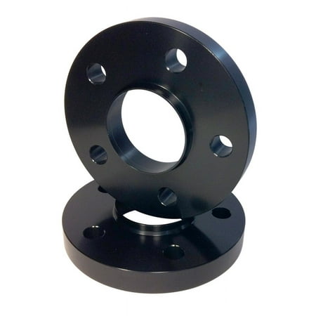 4 QTY 15mm & 20mm 5x4.75 (5x120) Staggered Black Wheel Spacer / Black Bolt Kit Fits BMW