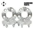 thumbnail image 1 of 4 QTY 5x4.5 (5x114.3) 20mm 1" Hubcentric Wheel Spacers with 12x1.5 Studs - Compatible with Jeep Compass Hyundai Genesis Tiburon Veloster Kia Optima Soul Mazda 3 5 CX-5 Miata MX-6 Protege Patriot, 1 of 3