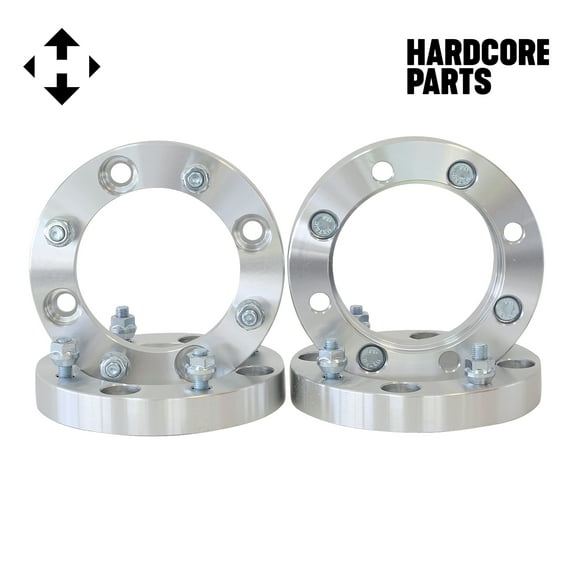 4 QTY ATV Wheel Spacers 1" fits all 4x137 bolt patterns - Compatible with CAN-AM Bombardier Renegade Outlander Commander Kawasaki Mule Prairie Brute Force Bayou 4x137