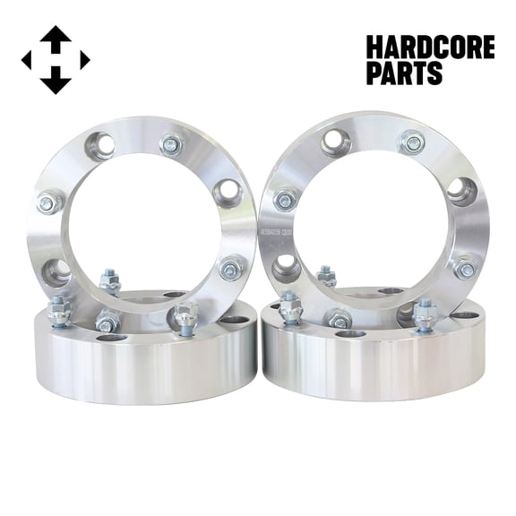 4 QTY ATV Wheel Spacers 2" fits all 4x156 bolt patterns - Compatible with Yamaha Polaris Ranger Sportsman RZR Predator YFM660 YFM700 Raptor Banshee