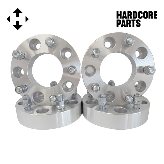 4 QTY Wheel Spacers 1.5" fits all 5x135 bolt patterns with 14x2 threads - Compatible with Ford 1997-2002 Expedition, 1997-2003 F150 F-150, Lincoln Navigator Blackwood