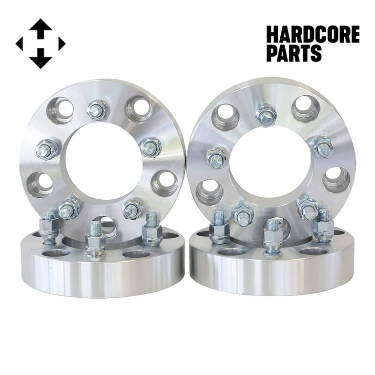 4 QTY Wheel Spacers Adapters 1.5 fits all 5x5.5 (5x139.7) vehicle