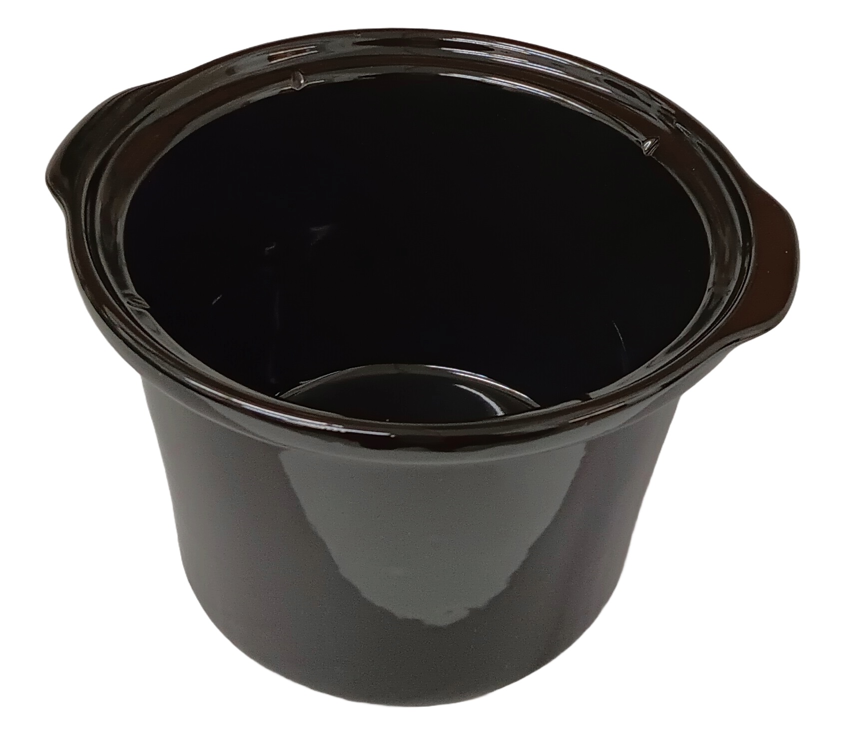 4 Qt Black Round Stoneware fits Crock-Pot Slow Cooker, 188038-000-000 ...