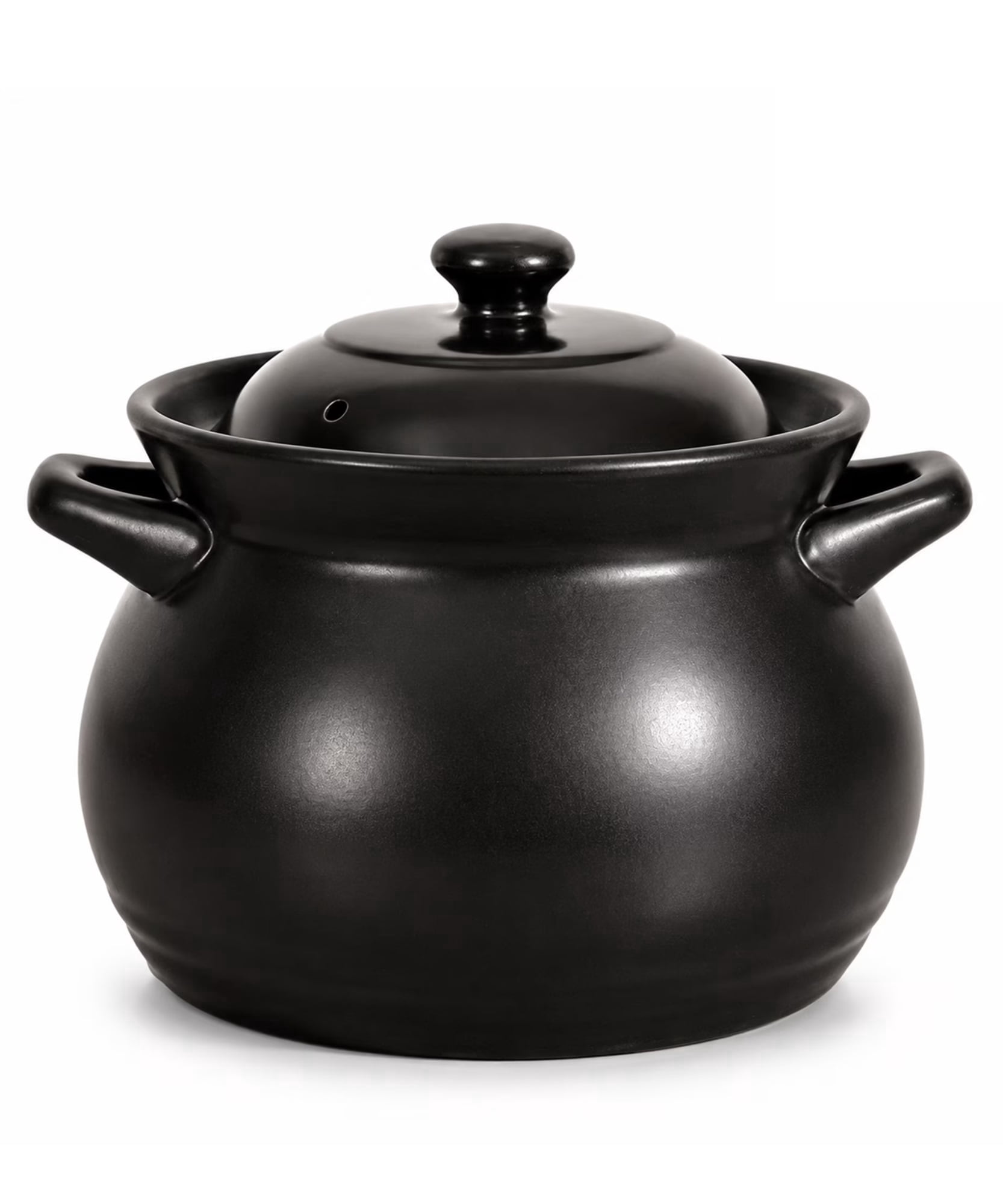 4 Quart Cauldron Slow Cooker with No Removable Crock Hard Porcelain ...