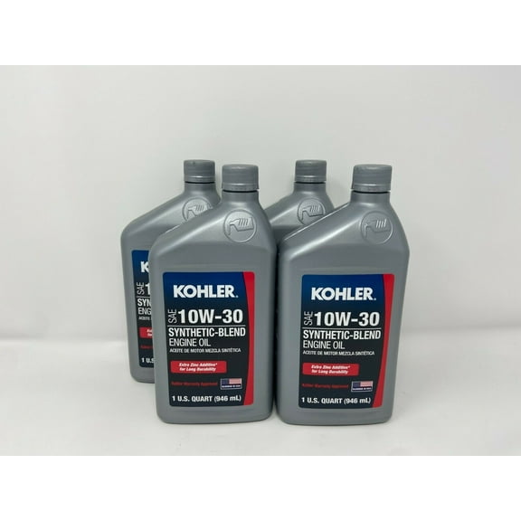 4 Quart Special OEM Kohler SAE 10W30 Engine Oil