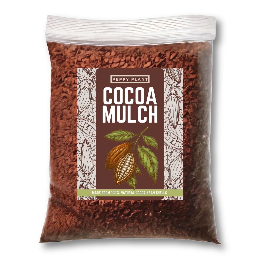 [4 Quarts] Cocoa Mulch for Plants, Garden, Flower Beds, Indoor ...