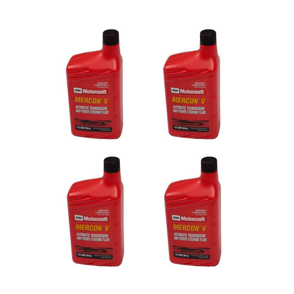 4 Quarts Transmission ATF & Power Steering Fluid MERCON V Auto. MPN #XT-5-QMC