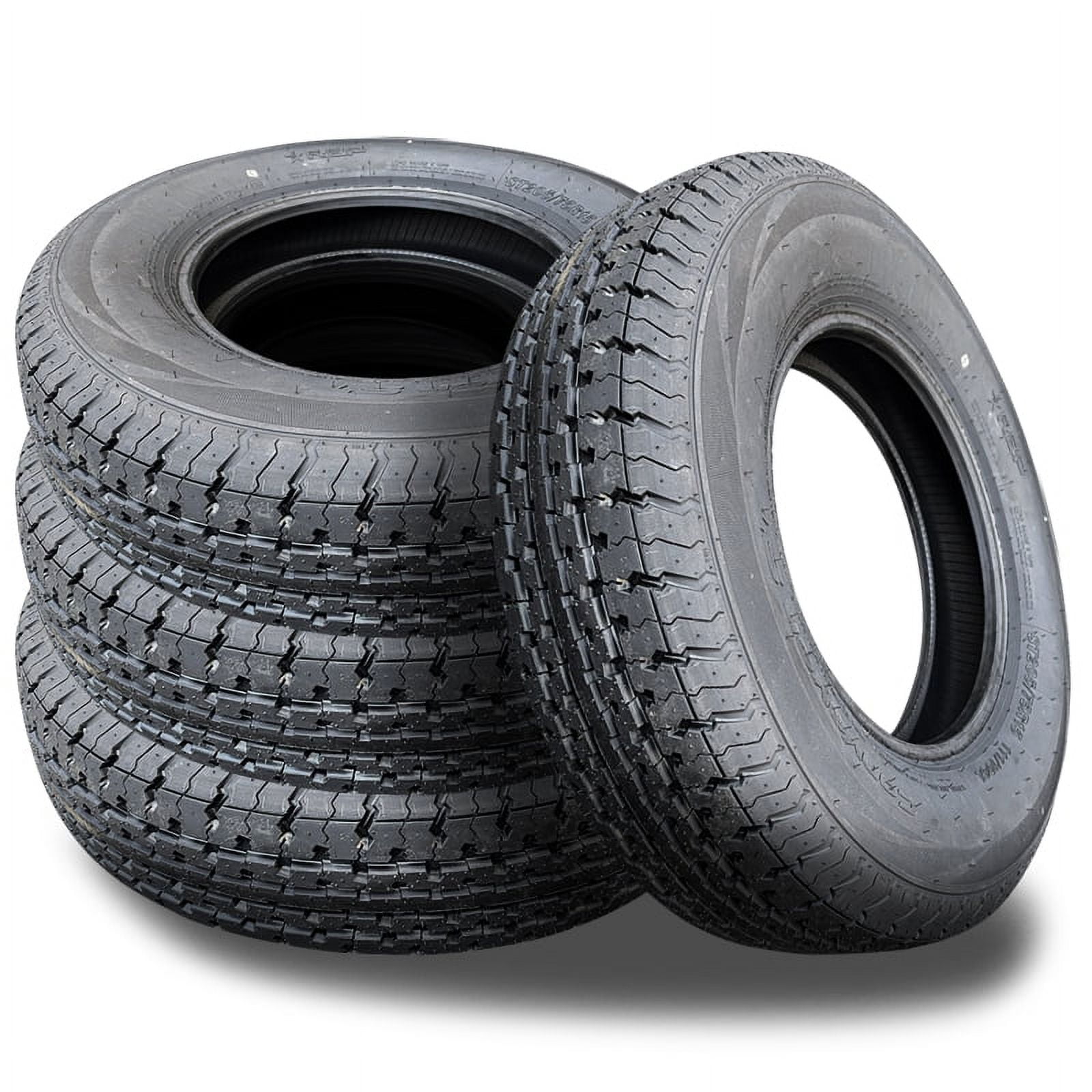 4 RBP Conveyor ST Semi Steel ST 215/75R14 108/103L Load D Trailer Tires ...