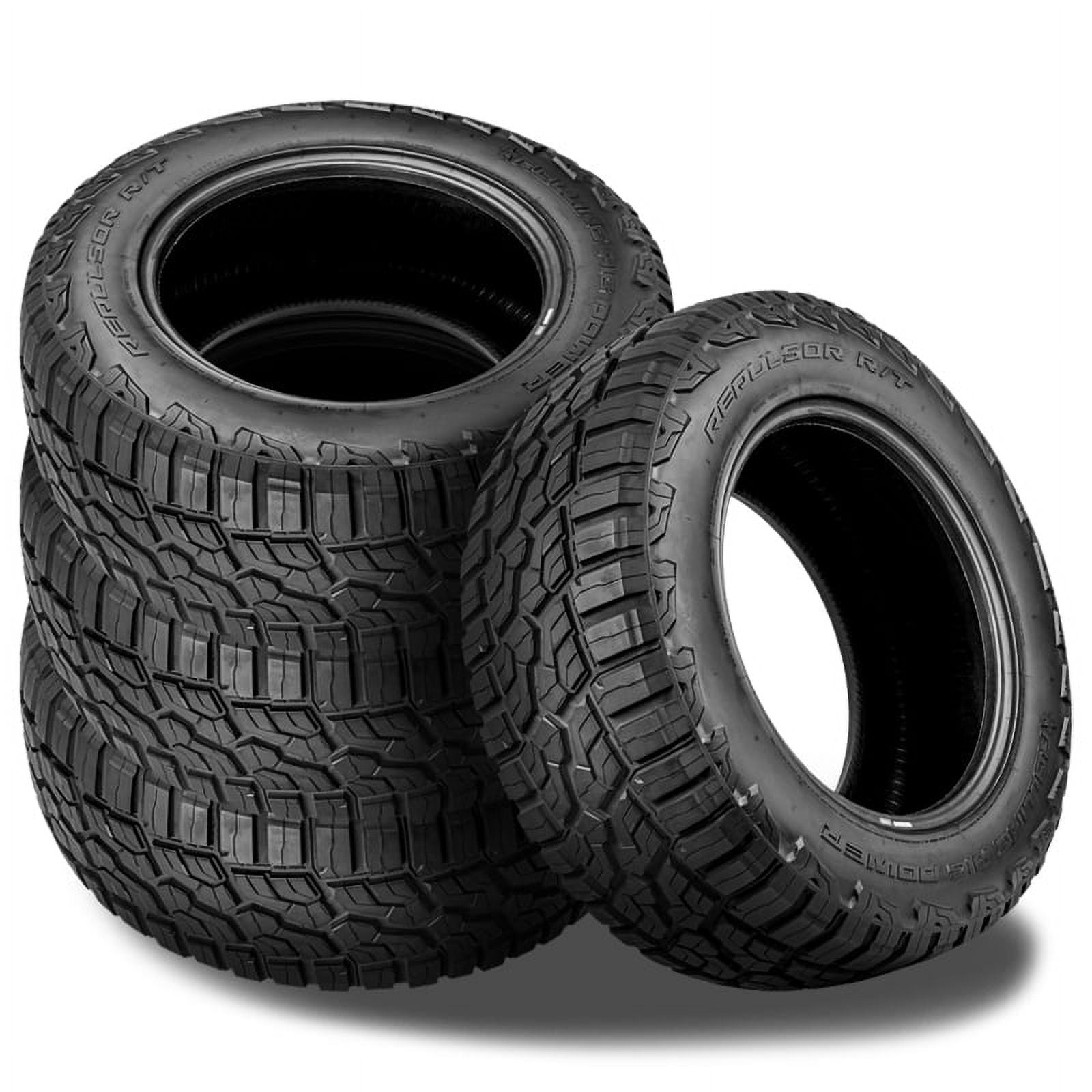 4 RBP Repulsor R/T 285/45R22 114H Rugged All Terrain On/Off-Road Mud ...