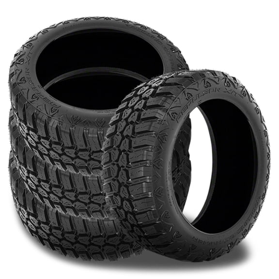 4 RBP Repulsor X/T RX 35x12.50x22 117Q Mud Tires Truck [ Load Range E, 10 PLY ] RBPSTXT22125020 / 35/12.50/22 / 3512.5022