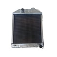 thumbnail image 1 of 4 ROW C7NN8005E New Radiator for Ford Tractors 5000 5100 5600 6600 Copper, 1 of 7
